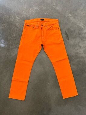 Polo by Ralph Lauren Slim Orange Men's Jeans